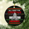 2021 Social Distancing Pandemic Keepsake Christmas Ornament