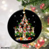 Basset Hound Christmas Tree Lights Funny Dog Chrismas Ornament