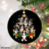 Beagle Christmas Tree Lights Funny Dog Chrismas Ornament