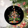 Boxer Christmas Tree Lights Funny Dog Chrismas Ornament