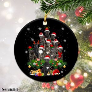 Cane Corso Christmas Tree Lights Funny Dog Chrismas Ornament