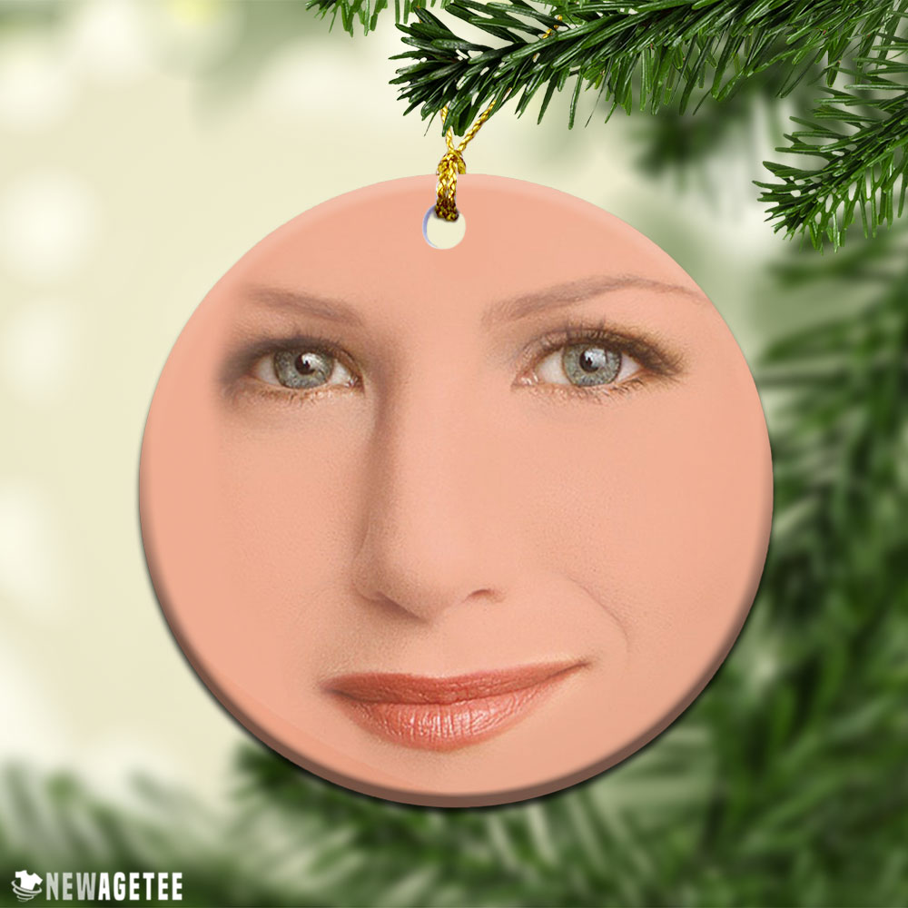 Friends TV Show Rachel Green Face Christmas Ornaments Funny Holiday Gift