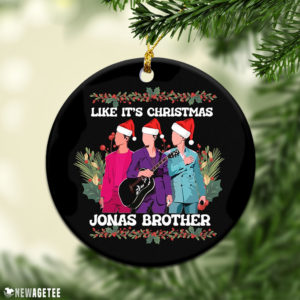 Jonas Brother Like It’s Christmas 2021 Ornament