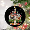 Saluki Christmas Tree Lights Funny Dog Chrismas Ornament