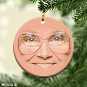 The Golden Girls Sophia Petrillo Face Christmas Ornament Funny Holiday Gift