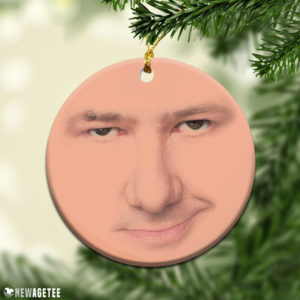 The Office TV Show Kevin Malone Face Christmas Ornament Funny Holiday Gift