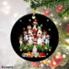 Standard Schnauzer Christmas Tree Lights Funny Dog Chrismas Ornament