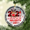 Survived The Pandemic Quarantine Xmas 2021 Christmas Ornament