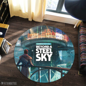 Beyond A Steel Sky Utopia Edition Xbox Series X Round Rug Carpet