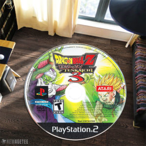 Dragon Ball Z Budokai Tenkaichi 3 Disc Round Rug Carpet