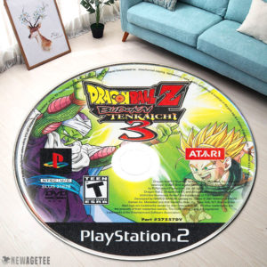 Round Rug Dragon Ball Z Budokai Tenkaichi 3 Disc Round Rug Carpet