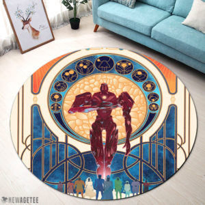 Round Rug Eternals The Universe Awaits Marvel Round Rug Carpet