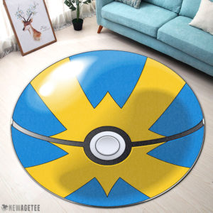 Round Rug Pokemon Pokeball Quick Ball Round Rug Carpet