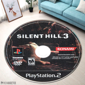 Silent Hill 3 PlayStation 2 Disc Round Rug Carpet