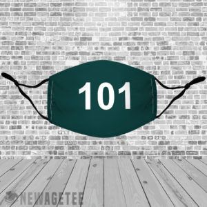 Stretch to Fit Mask Squid Game 101 Face Mask Jang Deok Su