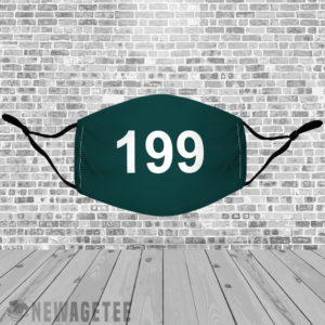 Stretch to Fit Mask Squid Game 199 Face Mask Abdul Ali