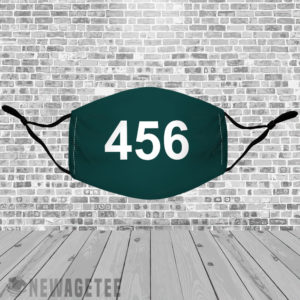Stretch to Fit Mask Squid Game 456 Face Mask Seong Gi hun