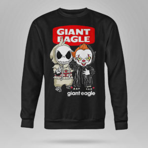 Sweetshirt Baby Jack Skeleton and Baby Pennywise Giant Eagle shirt