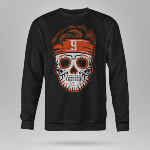 Sweetshirt Joe Burrow Sugar Skull Shirt