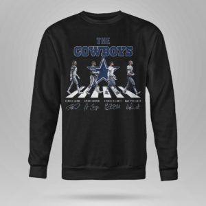 Sweetshirt The Dallas Cowboys Abbey Road Signatures Shirt Sweatshirt
