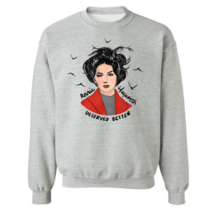 Sweetshirt sport grey Annie Hayworth deserved better shirt