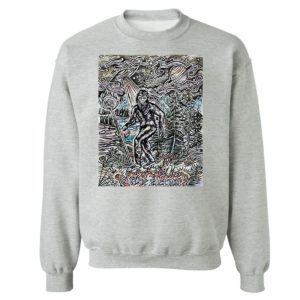 Sweetshirt sport grey The Hermit Sasquatch Bigfoot shirt