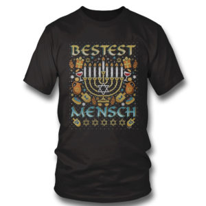 Bestest Mensch Ugly Christmas Sweatshirt