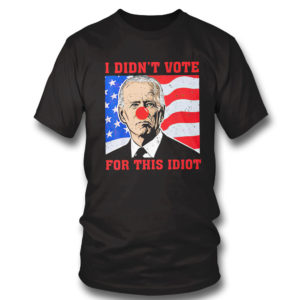 Biden Sucks I didn’t Vote For This Idiot American flag Shirt