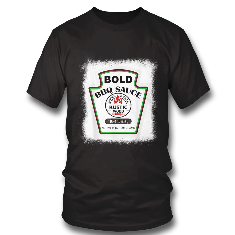 Bleached BBQ Sauce DIY Halloween Costume Group Condiments T-Shirt