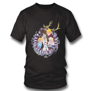 Disney Frozen Christmas Wreath Group Shot SweatShirt