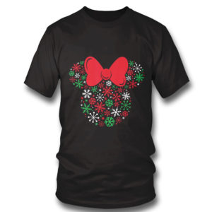 Disney Minnie Mouse Icon Holiday Snowflakes SweatShirt