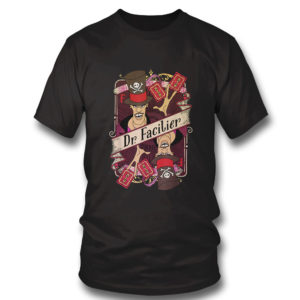 Disney Princess And The Frog Facilier Playing Card T-Shirt