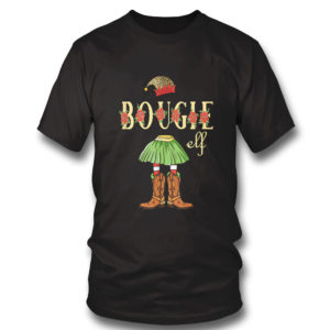 I’m the Bougie Christmas Cowboy Elf Leopard T-Shirt