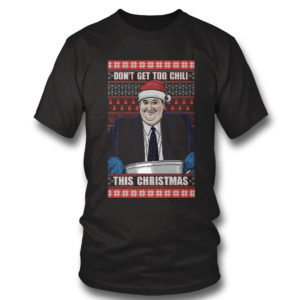 Kevin Malone Don’t Get Too Chili The Office Ugly Christmas Sweater Kevin Malone Don’t Get Too Chili The Office Ugly Christmas Sweater