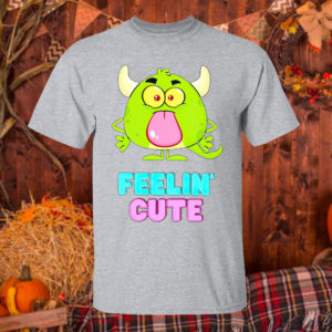 T Shirt Sport grey Feelin cute shirt