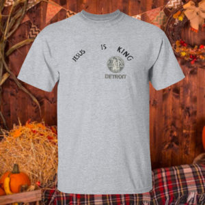 T Shirt Sport grey Kanye west jesus is king t shirt