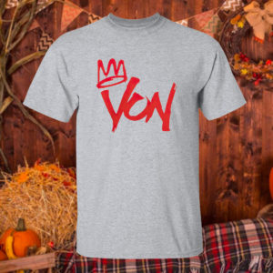 T Shirt Sport grey King Von Shirt