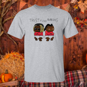 T Shirt Sport grey Lil Wayne and Rich the Kid Trust Fund Babies shirt