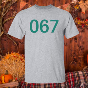 T Shirt Sport grey The Squid Games 067 Shirt