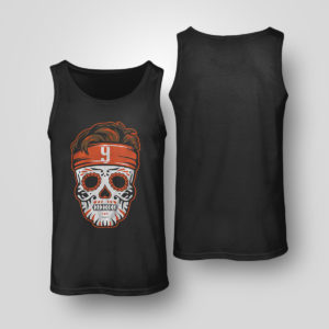 Tank Top Joe Burrow Sugar Skull Shirt