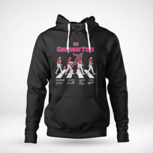 Unisex Hoodie The Crimson Tide Abbey Road signatures shirt