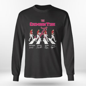 The Crimson Tide Abbey Road signatures shirt