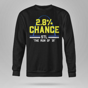 Unisex Sweetshirt St Louis 2 8 Chance Stl The Run Of 2021 Shirt