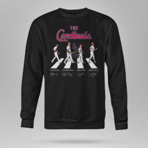 The Cardinals Abbey Road signatures shirt