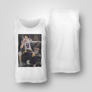 Unisex Tank Top Joe Burrow smoking cigar Shirt gigapixel