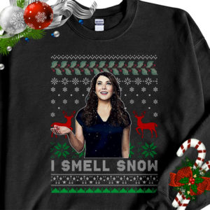 I Smell Snow Lorelai Gilmore Ugly Christmas Sweater Sweatshirt