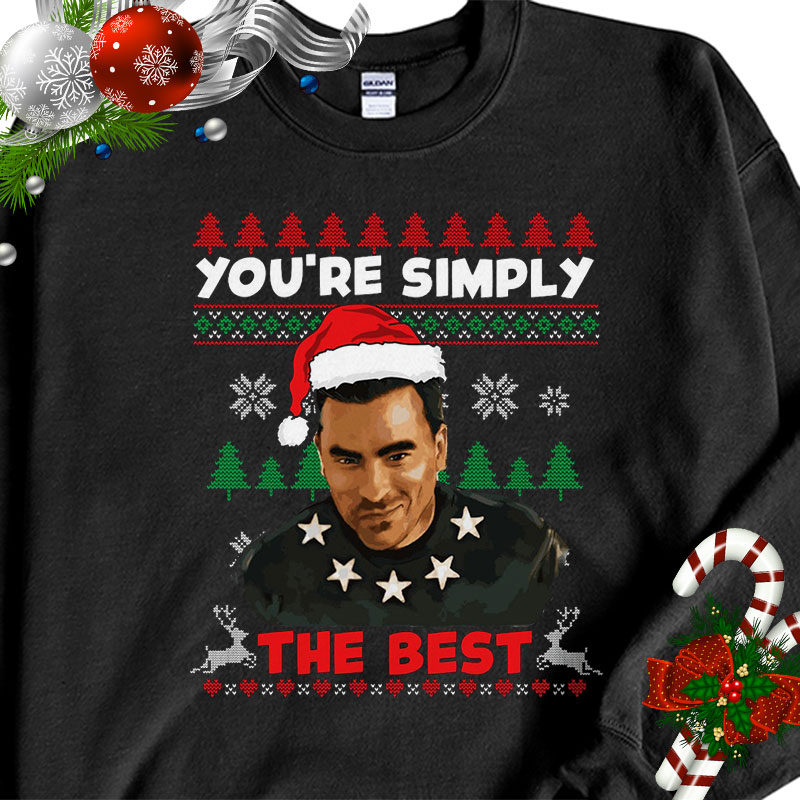 Schitt You’re The Best Ugly Christmas Sweater Sweatshirt