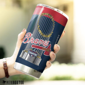 5 Atlanta Braves WinCraft 2021 World Series Champions Tumbler 30oz