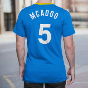 MCADOO 5 A.F.C. RICHMOND bantr Jersey Shirt Custom
