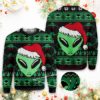 Alien Christmas Autism Dad Ugly Christmas Sweater Unisex Knit Wool Ugly Sweater